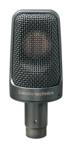 Audio Technica AE3000 Side Address Instrument Condenser Microphone (Cardioid)  