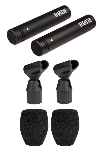 Rode M5 Matched Pair, Small Diaphragm Condenser Microphone Set 