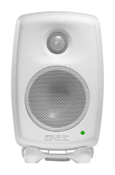 Genelec 8010A Active Studio Monitor, White (Single) 