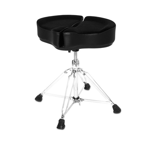 Ahead SPG-BL Spinal G Drum Throne with Base, Black 