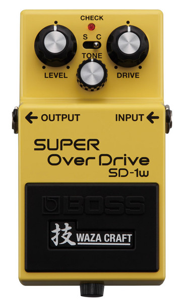 Boss SD-1w Waza Craft Super Overdrive Pedal 