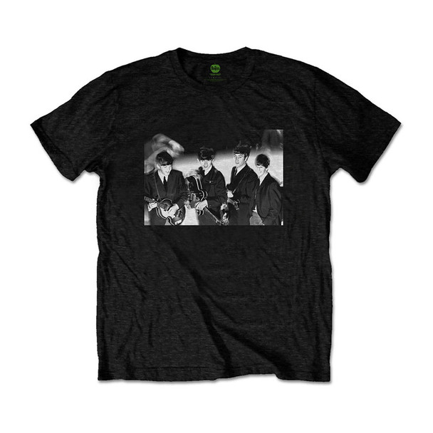 The Beatles Unisex Tee: Smiles Photo (Medium) 