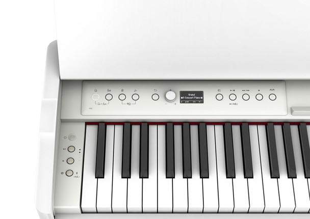 Roland F701-WH Digital Piano, White 