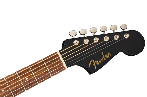 Fender Joe Strummer Campfire Signature Electro-Acoustic Guitar, Matte Black 