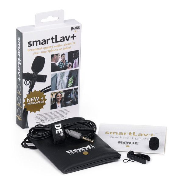 Rode smartLav+ Lavalier Microphone for Smartphones 