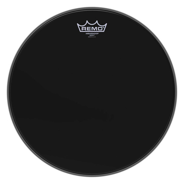Remo ES-0014-00 Ambassador Ebony 14-inch Drum Head 
