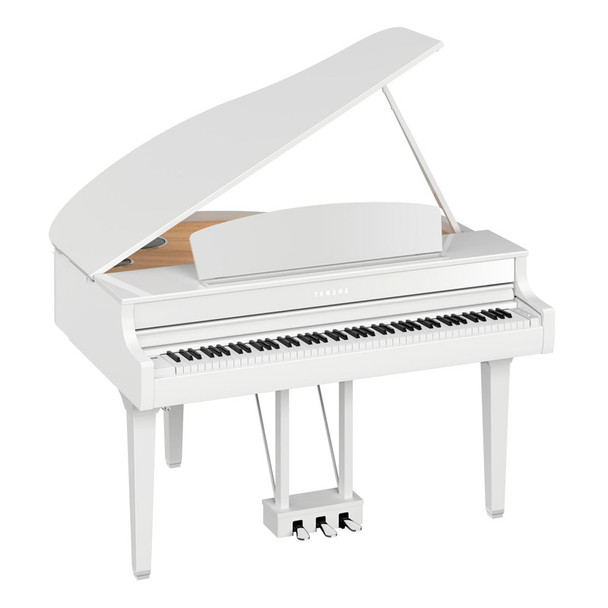 Yamaha CLP-795GPPW Clavinova Digital Grand Piano, Polished White 