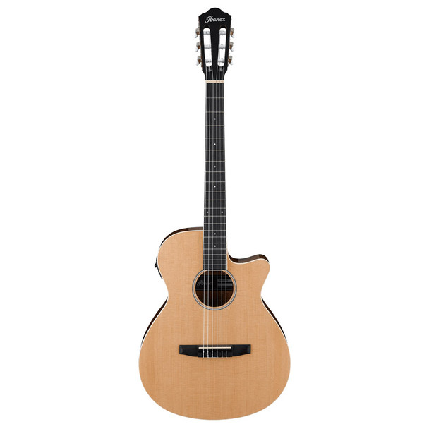 Ibanez AEG7TN-NT Electro-Acoustic Classical Guitar, Natural High Gloss 