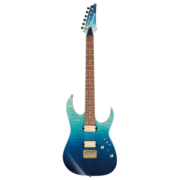 Ibanez RG Standard RG421HPFM-BRG Electric Guitar, Blue Reef Gradation 