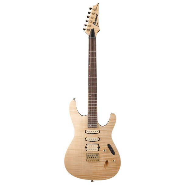 Ibanez S Standard SEW761FM-NTF Electric Guitar, Natural Flat 