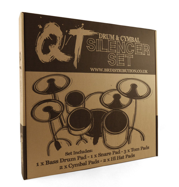 QT Silencer Pads, Boxed Set, 22 Inch Fusion 