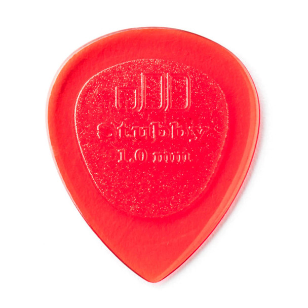 Dunlop Lexan Stubby Jazz Pick 1mm, 6 Pack 