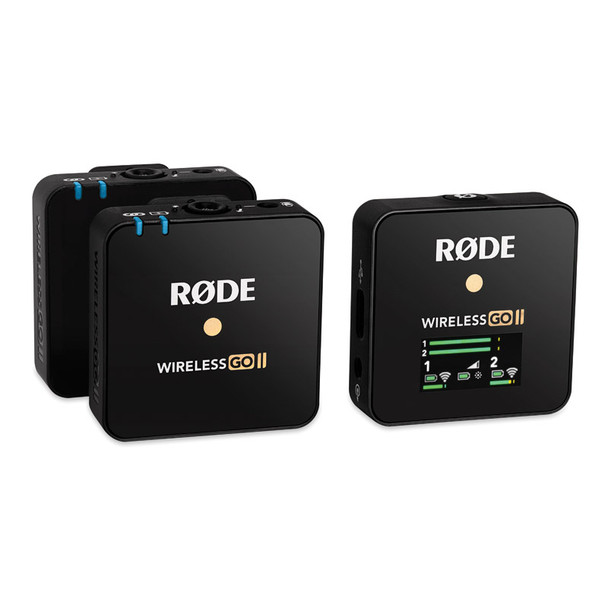 Rode Wireless Go II Dual Channel Wireless Microphone System 