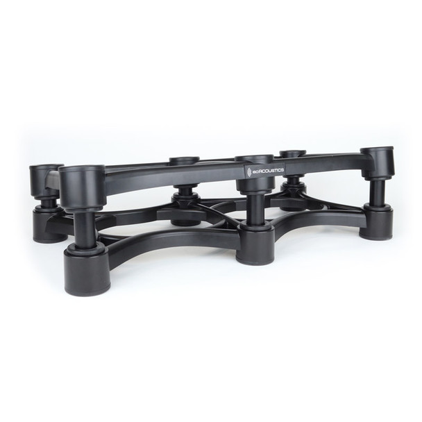 IsoAcoustics ISO430 Large Monitor/Amp Stand (Single), Black 