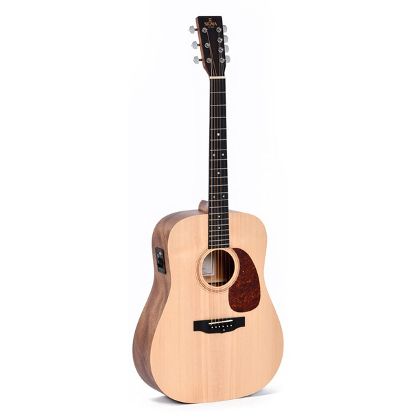 Sigma DM7E 7-String Electro-Acoustic Guitar, Natural 