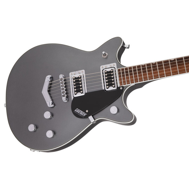 Gretsch G5222 Electromatic Double Jet BT Electric Guitar, London Grey 