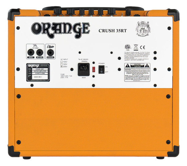 Orange Crush 35RT Guitar Amp Combo, Orange  (ex-display)