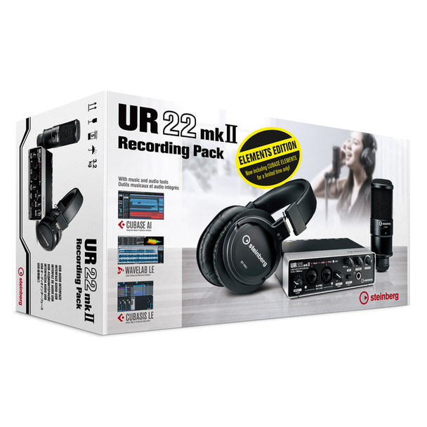 Steinberg UR22mkII Recording Pack Elements Edition 