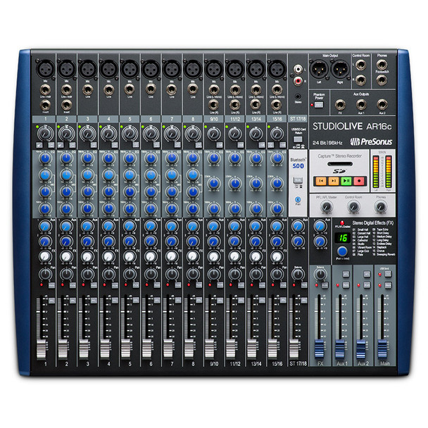 Presonus Studiolive AR16C 16 Channel USB-C Hybrid Digital/Analog Mixer 