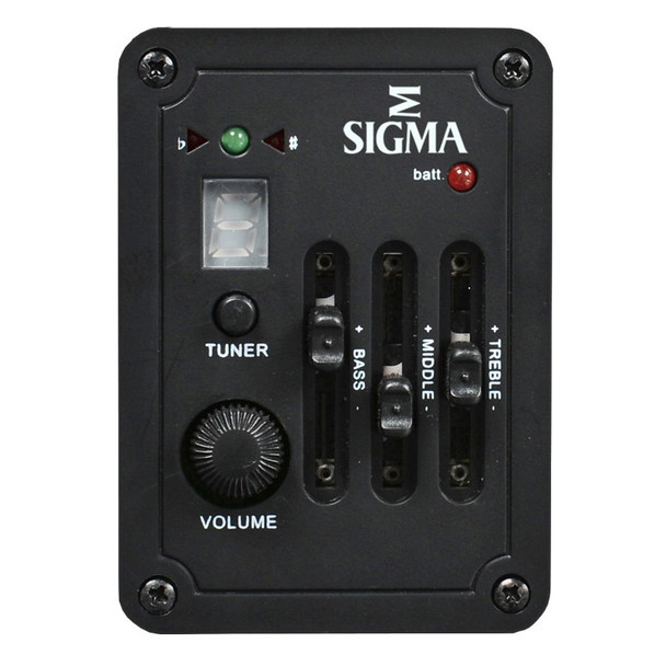 Sigma TM-15E Electro-Acoustic Guitar, Mahogany 