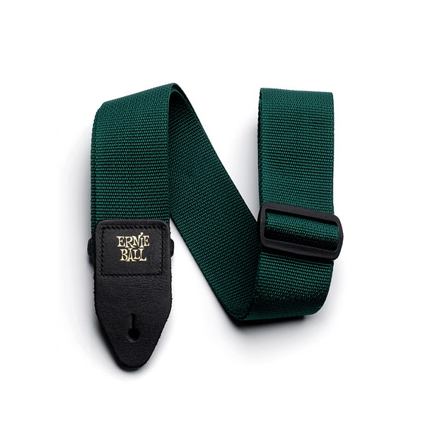 Ernie Ball Polypro Guitar Strap, Forest Green 