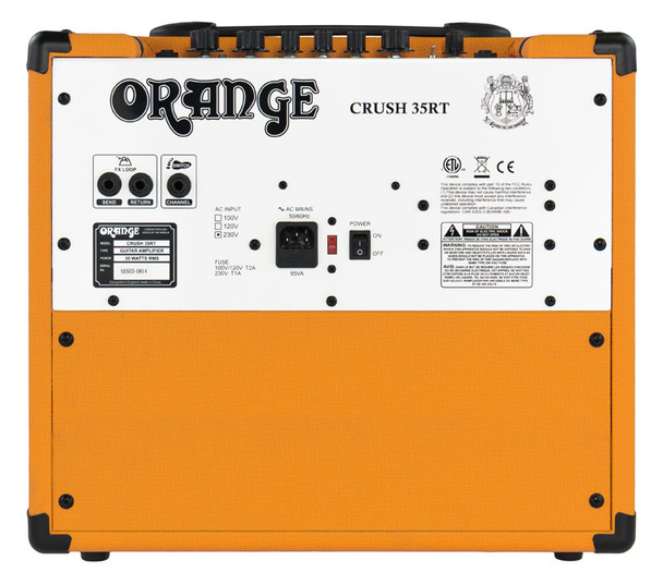 Orange Crush 35RT Guitar Amp Combo, Orange 