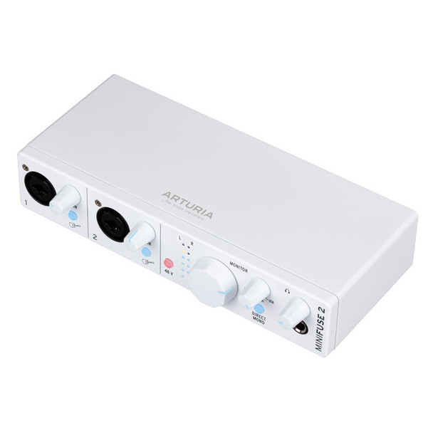 Arturia MiniFuse 2 USB Audio Interface, White 