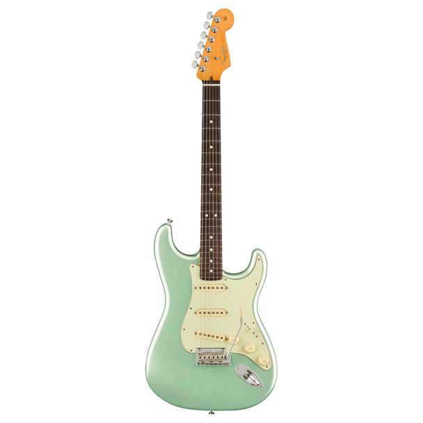 Fender American Professional II Stratocaster Electric Guitar, Mystic Surf Green, RW 