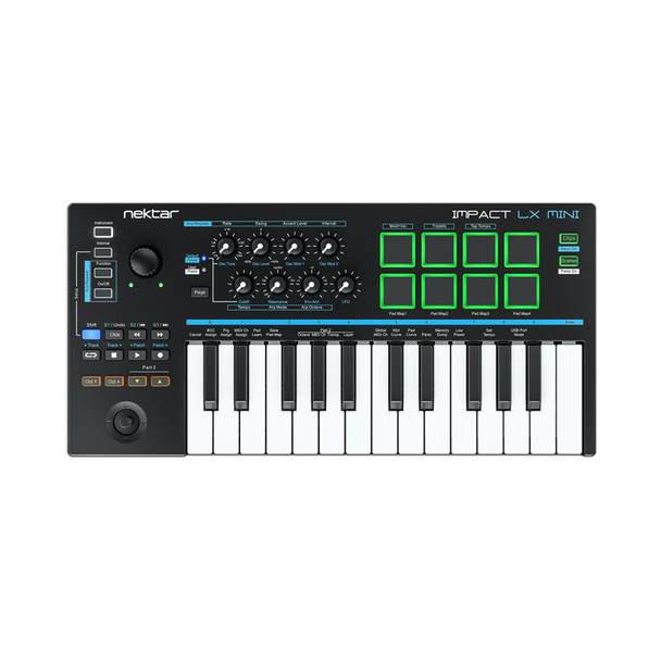 Nektar Impact LX Mini USB MIDI Controller Keyboard 