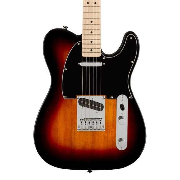 Fender Squier Affinity Series Telecaster Electric Guitar, 3-Colour Sunburst, Maple 