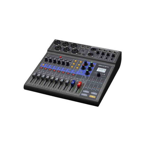 Zoom LiveTrak L-8 Digital Mixer, Recorder and USB Interface 