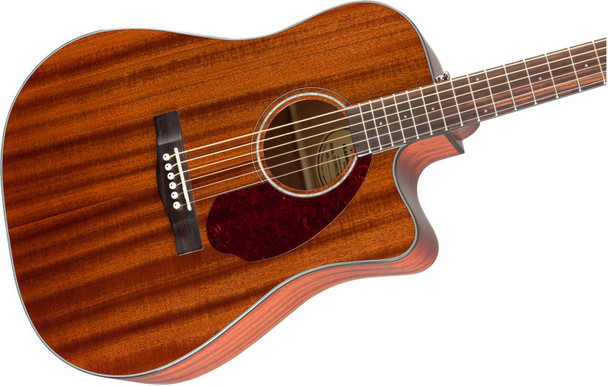 Fender CD-140SCE All-Mahogany Electro Acoustic Guitar, Natural 