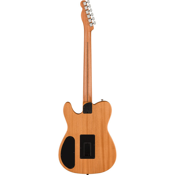 Fender Acoustasonic Player Telecaster Electro-Acoustic Guitar, Brushed Black 