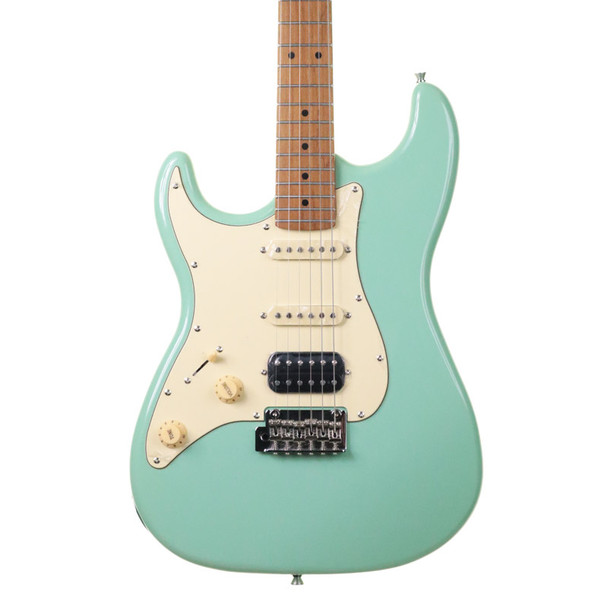 Jet JS-400 Electric Guitar, Green, Left Handed 