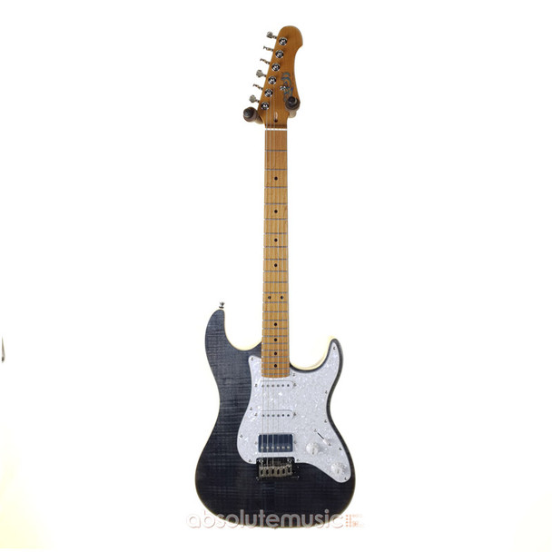 Jet JS-450 Electric Guitar, Transparent Black 