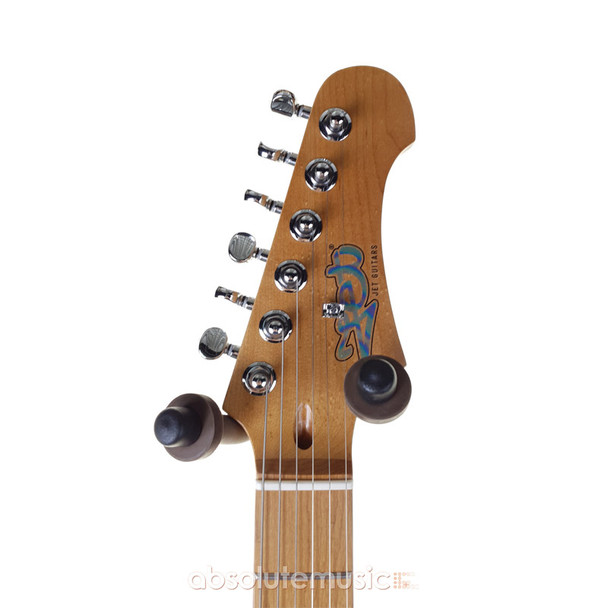 Jet JS-450 Electric Guitar, Transparent Black 