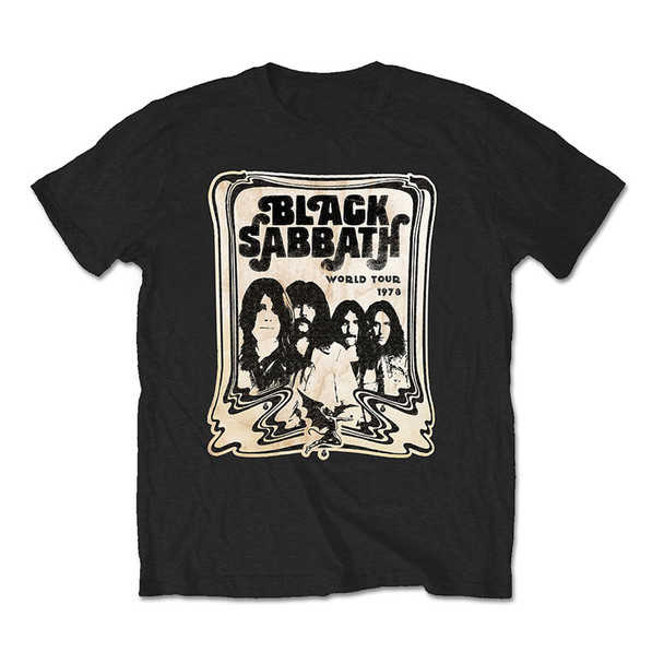 Black Sabbath Unisex T-Shirt: World Tour 1978 (1 X-Large) 