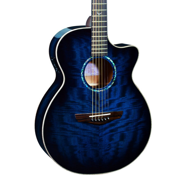 Faith FVBLM Blue Moon Venus Electro-Acoustic Guitar 