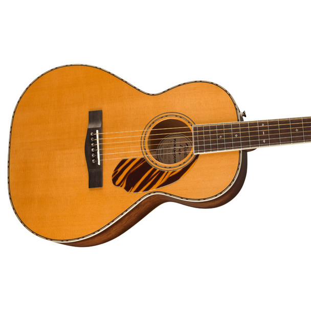 Fender PS-220E Paramount Electro-Acoustic Guitar, Natural 
