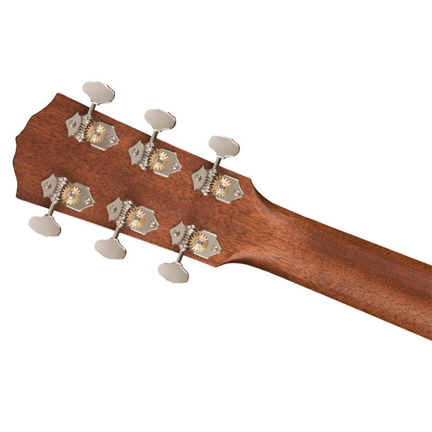 Fender PO-220E Paramount Electro-Acoustic Guitar, Aged Cognac Burst 