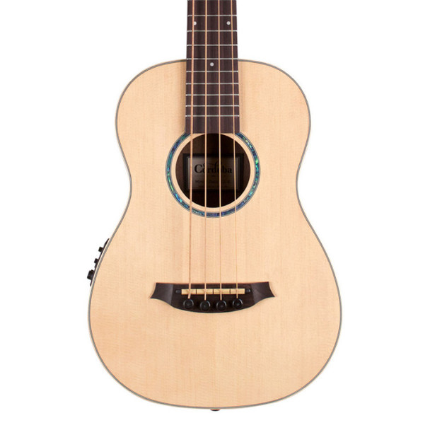 Cordoba Mini II Bass EB-E Electro-Acoustic Bass, Natural Satin 