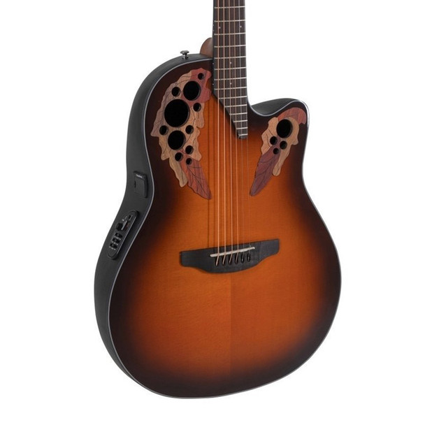 Ovation CE44-1 Celebrity Elite Electro-Acoustic Guitar, Sunburst 