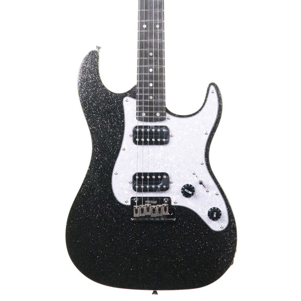 Jet JS-500 Electric Guitar, Black Sparkle 
