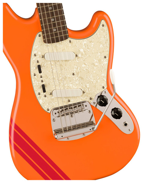 Fender Squier FSR Classic Vibe 60s Competition Mustang Electric Guitar, Capri Orange 