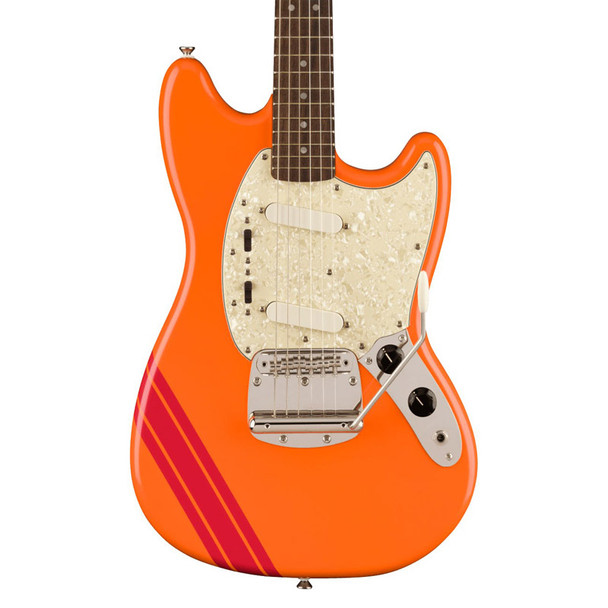 Fender Squier FSR Classic Vibe 60s Competition Mustang Electric Guitar, Capri Orange 
