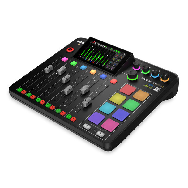 Rode Rodecaster Pro II Integrated Audio Production Studio 