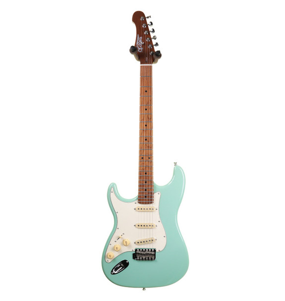 Jet JS-300 Electric Guitar, Green, Left Handed 