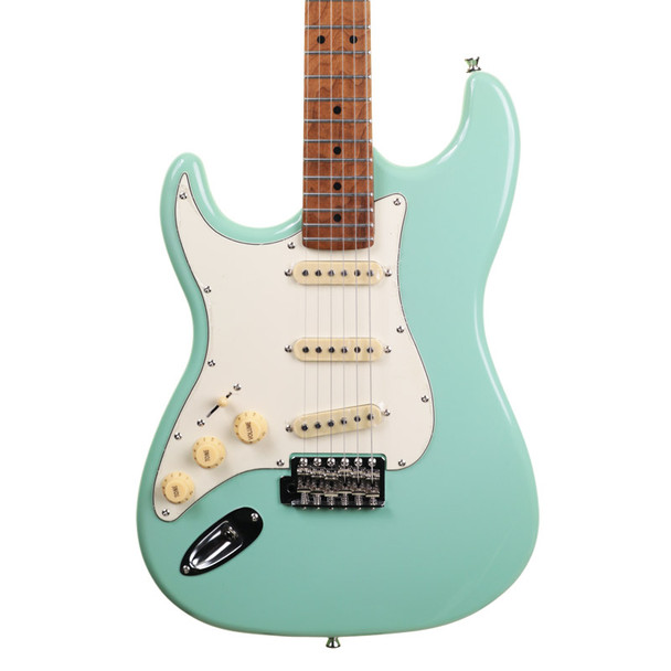 Jet JS-300 Electric Guitar, Green, Left Handed 