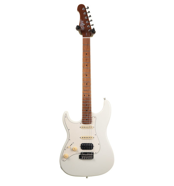 Jet JS-400 Electric Guitar, White, Left Handed 