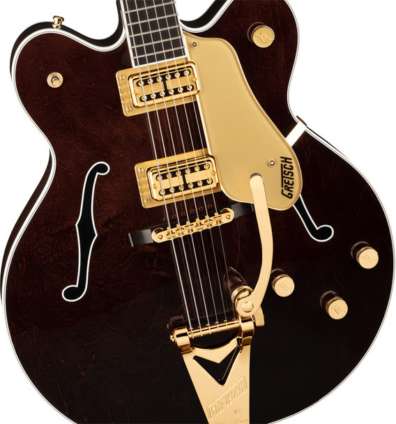 Gretsch G6122TG Players Edition Country Gentleman Electric Guitar w/Bigsby, Walnut Stain 